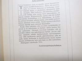 Kodin ja Nuorison Laulukirja - Laulunopettajayhdistyksen toimittama valikoima yksiäänisiä lauluja pianon säestyksellä I