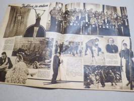 Suomen Kuvalehti 1933 nr 13. kansikuva Petsamon lento, Kyyhkyset tuomittu häviämään, Harmaasoinnut, Männystä sulfiittiselluloosaa, Pientä keskustelua, ym.