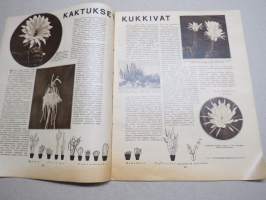 Suomen Kuvalehti 1933 nr 20, kansikuva Toukokuun 16 päivänä 1918, Kaktukset kukkivat, Suomelasta Lallolaan, Paratiisilintuja ja jäämeren leviä, Pientä keskustelua ym