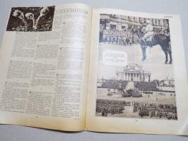 Suomen Kuvalehti 1933 nr 20, kansikuva Toukokuun 16 päivänä 1918, Kaktukset kukkivat, Suomelasta Lallolaan, Paratiisilintuja ja jäämeren leviä, Pientä keskustelua ym