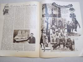 Suomen Kuvalehti 1933 nr 20, kansikuva Toukokuun 16 päivänä 1918, Kaktukset kukkivat, Suomelasta Lallolaan, Paratiisilintuja ja jäämeren leviä, Pientä keskustelua ym