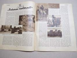 Suomen Kuvalehti 1933 nr 5, kansikuva Lapsen ihastus, Koululaiset ja kevättalvi, Pohjois-Karjala vaalii muistojaan, tanssijattaremme Atlantin takana, ym.