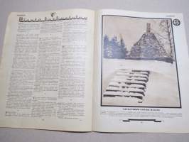 Suomen Kuvalehti 1933 nr 5, kansikuva Lapsen ihastus, Koululaiset ja kevättalvi, Pohjois-Karjala vaalii muistojaan, tanssijattaremme Atlantin takana, ym.