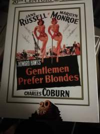 DVD  Gentlemen prefer blondes (Marilyn-elokuva)20th century classics