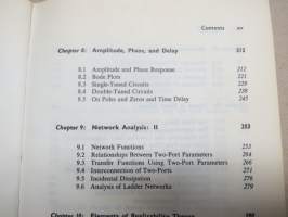 Network analysis and synthesis
