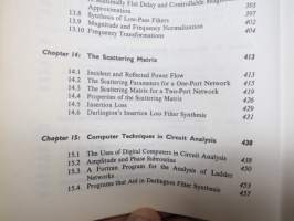 Network analysis and synthesis