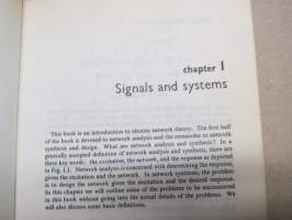 Network analysis and synthesis