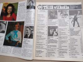 Apu 1979 nr 12, kansikuva Päivi Uitto, Liisa Nevalainen -Hitaasti mutta varmasti, Kansallis-osake-pankki, Llly Millner muistaa keskitysleirin kauhut, ym.