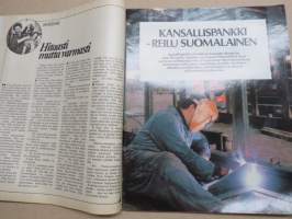 Apu 1979 nr 12, kansikuva Päivi Uitto, Liisa Nevalainen -Hitaasti mutta varmasti, Kansallis-osake-pankki, Llly Millner muistaa keskitysleirin kauhut, ym.