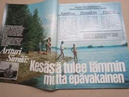 Apu 1979 nr 20, kansikuva Ukk mursi jäätä Saksassa, Kesästä tulee lämmin mutta epävakainen, Liisa Nevalainen - Paikka paratiisissa, Professori ja pelihimo, ym.