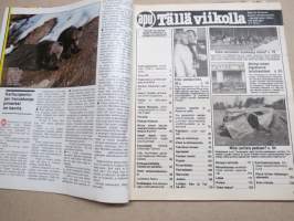 Apu 1979 nr 17, kansikuva Erkki Junkkarisen 50-vuotisjuhlat, Maarit Tyrkkö presidentin nainen, Ähtärin eläinpuiston karhunpennut, Jugoslavian musta pääsiäinen, ym.