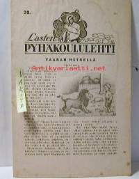 Lasten Pyhäkoululehti  29  30  32  1934