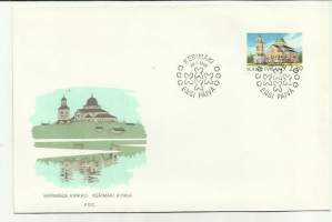 Kerimäen kirkko  Kerimäki   1988 FDC- ensipäiväkuori