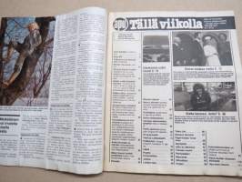 Apu 1979 nr 13, Jimmy Anita Hirvosen uusi rakkaus, Tuomitaanko Elli Koivurouva Espanjassa syyttömästi?, Armi vauhti vain paranee, Tervetuloa kotiin Silvia!, ym.