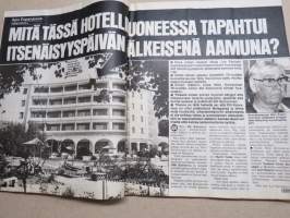 Apu 1979 nr 13, Jimmy Anita Hirvosen uusi rakkaus, Tuomitaanko Elli Koivurouva Espanjassa syyttömästi?, Armi vauhti vain paranee, Tervetuloa kotiin Silvia!, ym.