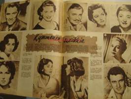 Elokuva-Aitta 1957 nr 4 (kansikuva Tauno Palo), 25-vuotisjuhlanumero