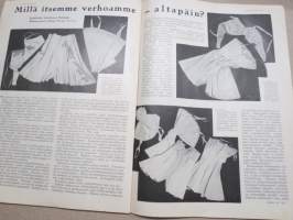 Kotiliesi 1933 nr 1, kansikuva Rudolf Koivu, Suuri kyntäjä, Uutta taide-teollisuutta, Miksette käyneet jouluna maalla?, Seinävaatteita, Eräs mestariemäntä, ym.