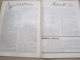 Kotiliesi 1933 nr 2, kansikuva Rudolf Koivu, Ompeluseura töitä, Käsienpesusta ja pesuvälineistä, Miten naiset ovat keränneet rahaa, Puolipyhän aamuna, ym.