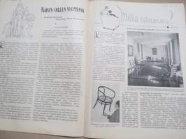 Kotiliesi 1933 nr 3, kansikuva Rudolf Koivu,  Naisen oikeus Suomessa, Millä istumme?, Lapset kertovat koulusta, Miten varaudumme hiihtämään?, Ujoudesta, ym.