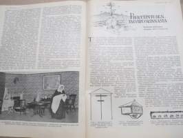 Kotiliesi 1933 nr 3, kansikuva Rudolf Koivu,  Naisen oikeus Suomessa, Millä istumme?, Lapset kertovat koulusta, Miten varaudumme hiihtämään?, Ujoudesta, ym.