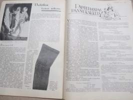 Kotiliesi 1933 nr 3, kansikuva Rudolf Koivu,  Naisen oikeus Suomessa, Millä istumme?, Lapset kertovat koulusta, Miten varaudumme hiihtämään?, Ujoudesta, ym.