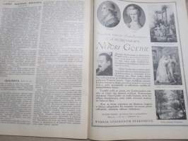 Kotiliesi 1933 nr 3, kansikuva Rudolf Koivu,  Naisen oikeus Suomessa, Millä istumme?, Lapset kertovat koulusta, Miten varaudumme hiihtämään?, Ujoudesta, ym.
