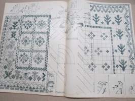 Kotiliesi 1933 nr 4, kansikuva Rudolf Koivu, Onko kotitalous maataloutta?, Pellava on kultaa..., Hampaat-lasten terveyden huolto, Helsingittäret hiihtävät, ym.