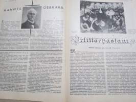 Kotiliesi 1933 nr 6, kansikuva Rudolf Koivu, Erilaisia talletus-muotoja, Kristallimalja, Hannes Gebhard, Käytännöllistä kauneutta, Koti ja uusi tulokas, ym.