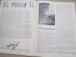 Kotiliesi 1933 nr 13, kansikuva Rudolf Koivu, Lukijain lapsuusmuistot, Lapset talosilla, Vanhoja tyylejä ja uusasiallisuutta, Kaupantekoa, Matkavarusteita, ym.