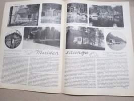 Kotiliesi 1933 nr 20, kansikuva Rudolf Koivu, Miten kodit selviytyvät pula-ajasta, Kotpuutarhojen syystehtävistä, Minun saunani, Lapsen sairastuessa, ym.