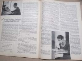 Kotiliesi 1933 nr 20, kansikuva Rudolf Koivu, Miten kodit selviytyvät pula-ajasta, Kotpuutarhojen syystehtävistä, Minun saunani, Lapsen sairastuessa, ym.