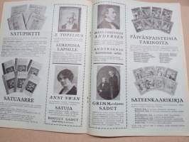 Kotiliesi 1933 nr 20, kansikuva Rudolf Koivu, Miten kodit selviytyvät pula-ajasta, Kotpuutarhojen syystehtävistä, Minun saunani, Lapsen sairastuessa, ym.