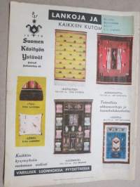 Kotiliesi 1933 nr 20, kansikuva Rudolf Koivu, Miten kodit selviytyvät pula-ajasta, Kotpuutarhojen syystehtävistä, Minun saunani, Lapsen sairastuessa, ym.