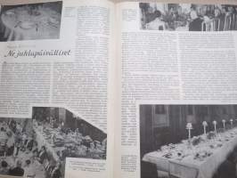 Kotiliesi 1933 nr 21, kansikuva Rudolf Koivu, Ajatusten vaihtoa, Pyhäinpäivänä, Naisen oikeus, Pienen kaupunkihuoneiston sisustaminen, Oma säästötili, ym.