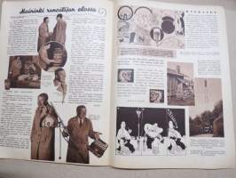 Kotiliesi 1933 nr 21, kansikuva Rudolf Koivu, Ajatusten vaihtoa, Pyhäinpäivänä, Naisen oikeus, Pienen kaupunkihuoneiston sisustaminen, Oma säästötili, ym.
