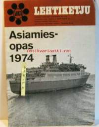 Lehtiketju  Asiamiesopas  1974