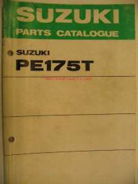 Suzuki PE175T parts catalogue varaosaluettelo