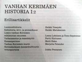 Vanhan Kerimäen historia Osa I:2 Erillisartikkelit