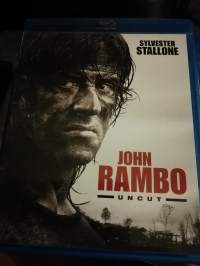 Blu-ray John Rambo uncut  (ei suom. tekstitys)