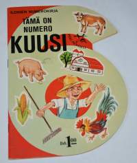Iloinen numerokirja Tämä on numero kuusi