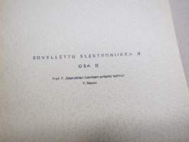 Sovellettu elektroniikka II osat 1. ja 2.