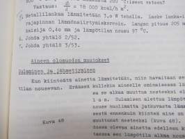 Teknillisen opiston fysiikka - Mekaniikka II - Lämpöoppi