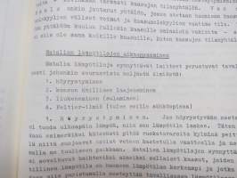 Teknillisen opiston fysiikka - Mekaniikka II - Lämpöoppi