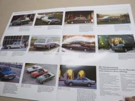 Mercedes-Benz - Die Personenwagen. Das Program -myyntiesite / sales brochure