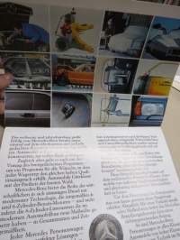 Mercedes-Benz - Die Personenwagen. Das Program -myyntiesite / sales brochure