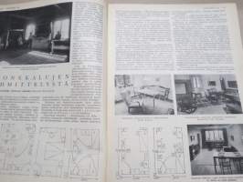 Kotiliesi 1934 nr 18, kansikuva Raumalainen nyplääjämuori, Eräät osattomksi jääneet, Huonekalujen ryhmittelystä, Kiinalaista ruokaa, Phlox leimukukka, ym.