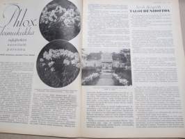 Kotiliesi 1934 nr 18, kansikuva Raumalainen nyplääjämuori, Eräät osattomksi jääneet, Huonekalujen ryhmittelystä, Kiinalaista ruokaa, Phlox leimukukka, ym.