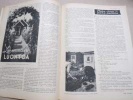 Kotiliesi 1935 nr 10, kansikuva Martta Wendelin, Kaksi kotitaloustyön lipunkantajaa, Onko lapsia muistettu?, Pian on muuttojen aika, Lähemmäksi luontoa, ym.