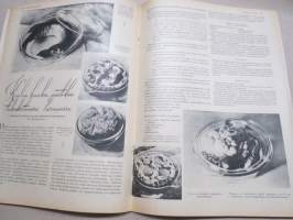 Kotiliesi 1935 nr 10, kansikuva Martta Wendelin, Kaksi kotitaloustyön lipunkantajaa, Onko lapsia muistettu?, Pian on muuttojen aika, Lähemmäksi luontoa, ym.