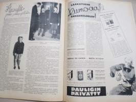 Kotiliesi 1935 nr 10, kansikuva Martta Wendelin, Kaksi kotitaloustyön lipunkantajaa, Onko lapsia muistettu?, Pian on muuttojen aika, Lähemmäksi luontoa, ym.